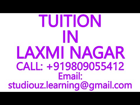 TUITION IN LAXMI