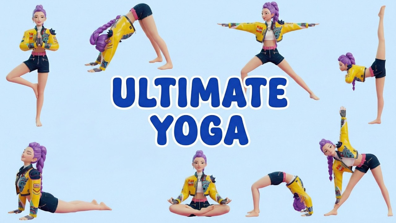 5-Minute Kids Yoga: Body Toning, Super Flexibility & Calm Mind!