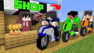 I Opened MOTOR BIKE SHOP in Minecraft! (tagalog)