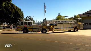 Full House! VCFD Battalion 11, Engine 83, & Truck 35 responding