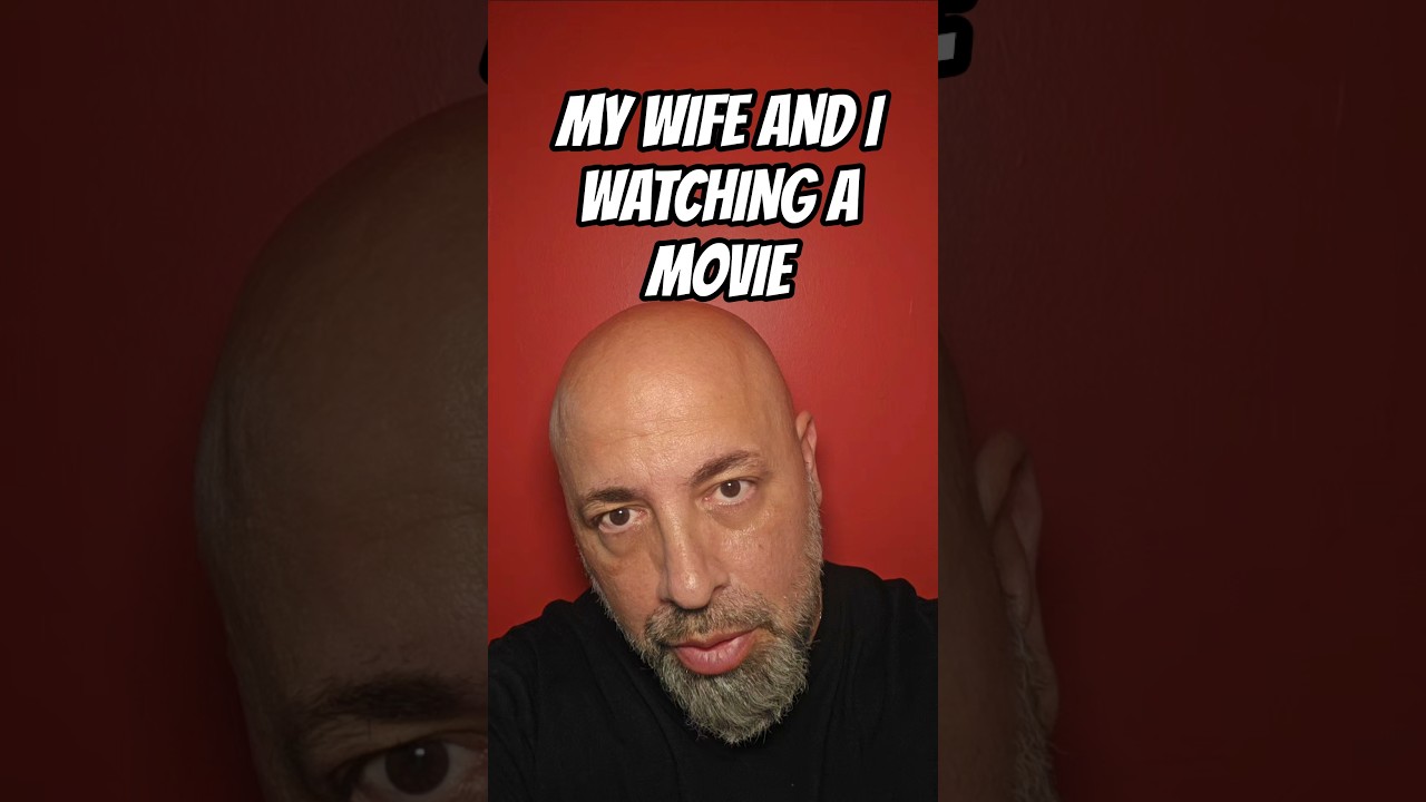 MY WIFE AND I WATCHING A MOVIE #marriage #movie #marriagehumor #couple #danregancomedy