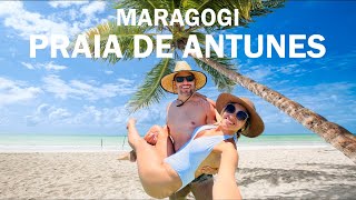ANTUNES BEACH The most beautiful beach in Maragogi - Leaning coconut tree and where to stay on