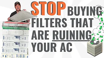 This Filter will DAMAGE your AC system!