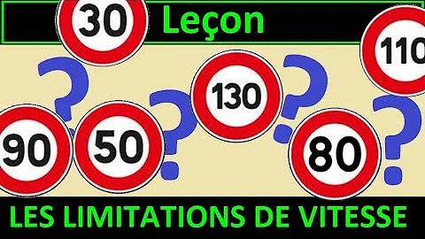 Où commence la limitation de vitesse ?