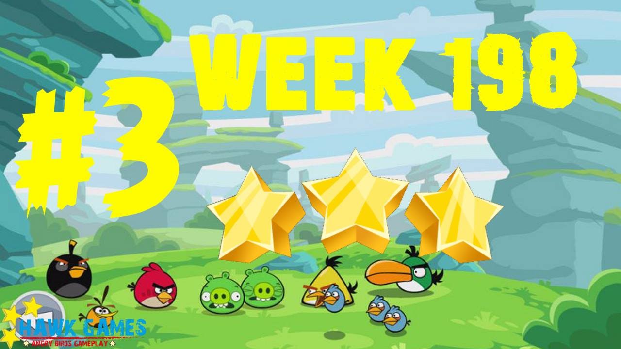 Angry Birds Friends - Tournament Week 198 Level 3