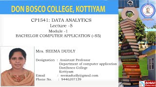 Famous Data Analytics - Lecture - 5 Big Data ( Module - 1 ) BCA Semester 5 Profile