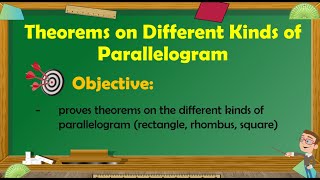 Theorems on Different Kinds of Parallelogram