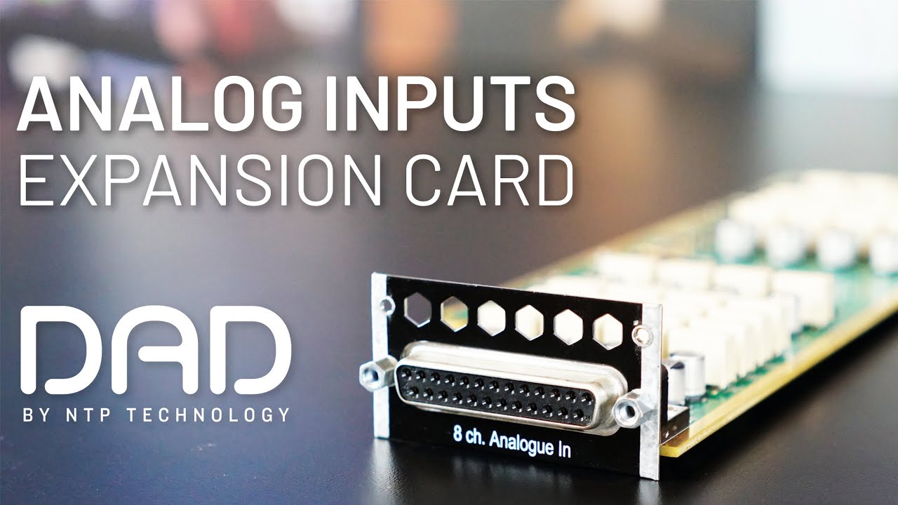 DAD Analog Inputs Expansion Card