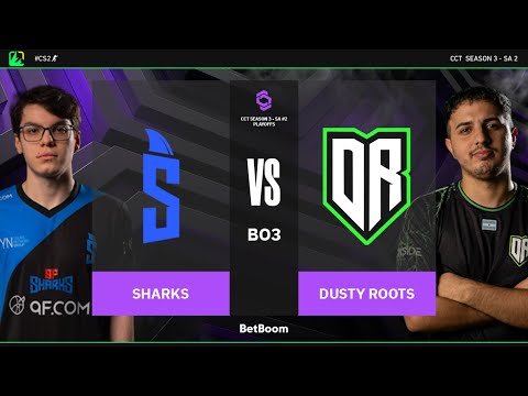 CCT3 Series 2 SA | Sharks vs Dusty Roots | Oitavas de Final | CS2
