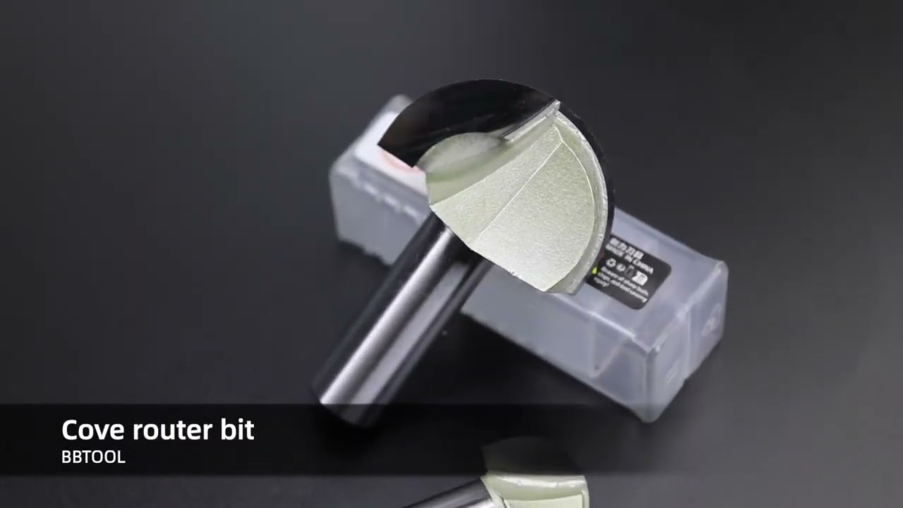 BB Half Round Radius Bottom Bullnose Router Bits Wood Circular Arc