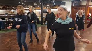 SOUTHERN SOUL BOUNCE Line Dance Demo - Choreo by “The King &amp; I” (Roy Verdonk &amp; Ira Weisburd)Ms. Jody