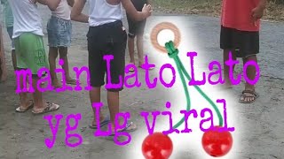 sore sore pada ngumpul main Lato Lato yg lg viral