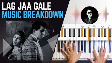 Lag Jaa Gale - Sadhana, Lata Mangeshkar - Piano Chords Breakdown