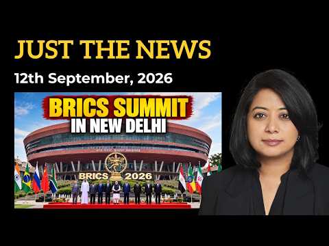 Just The News | 12th September, 2026 | Faye D'Souza