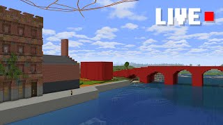 Building up the Industrial District! | Minecraft Creative 1.20 LIVE