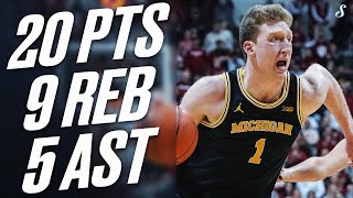 Danny Wolf Comes Up Clutch On The Road At IU | 20 PTS, 9 REB & 5 AST | 2.8.2025