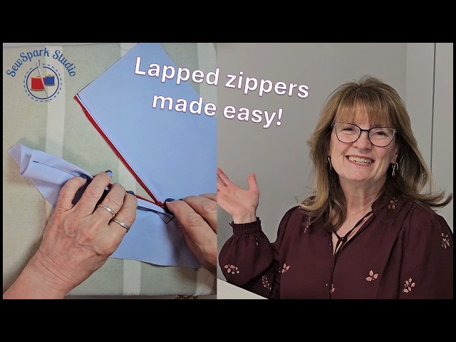 How to Sew a Lapped Zipper - YouTube