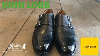 JOHN LOBBジョンロブ・ウィリアム　つま先補強のトゥスチール加工と靴磨き【愛知県豊橋市の靴修理・靴磨きRADIANラディアン】