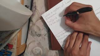 Math Project Linear Equations