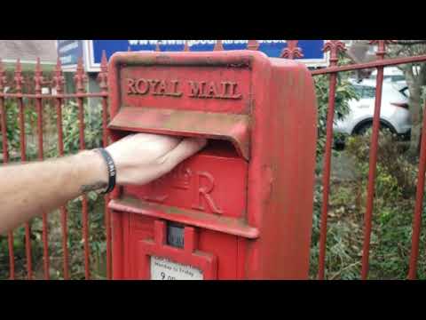 American is Surprised by Small British Mailbox | Royal Mail