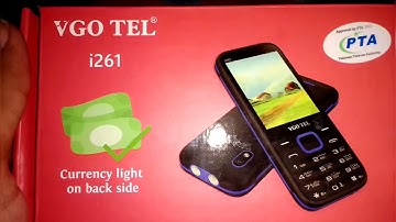 VGO TEL i261 Mobile review | Jamalighar