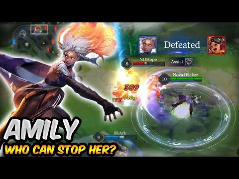 *UNSTOPPABLE* AMILY GIVES ENEMY NO HOPE | Arena of Valor @iFlekzz