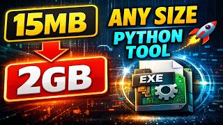 Increase EXE Size from 15MB to ANY Size (Up to 2GB) | Python Tool 🚀 Profile