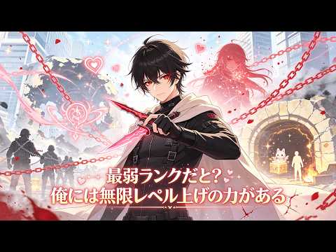 【アニメフル全話】最弱ランクだと？俺には無限レベル上げの力がある #人気漫画 #アニメ