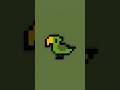 Toucan Pixel Art Speed Build in Minecraft