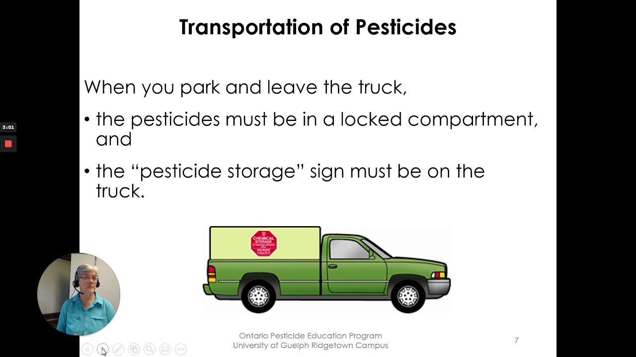 13 Transportation of Pesticides Grower Pesticide Safety Course YouTube