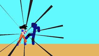 GOKU VS BLUE|stick nodes|combo test