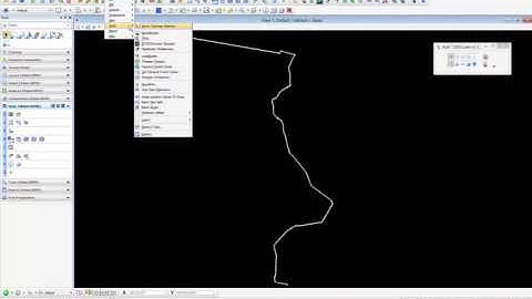 WaterGEMS Microstation Interface, TRex, Google Earth Integration Example