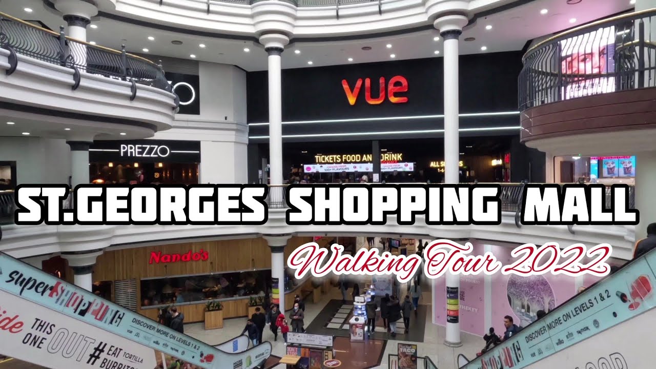 Harrow St.Georges Shopping Mall || Walking Tour || Harrow London [ 4K ]