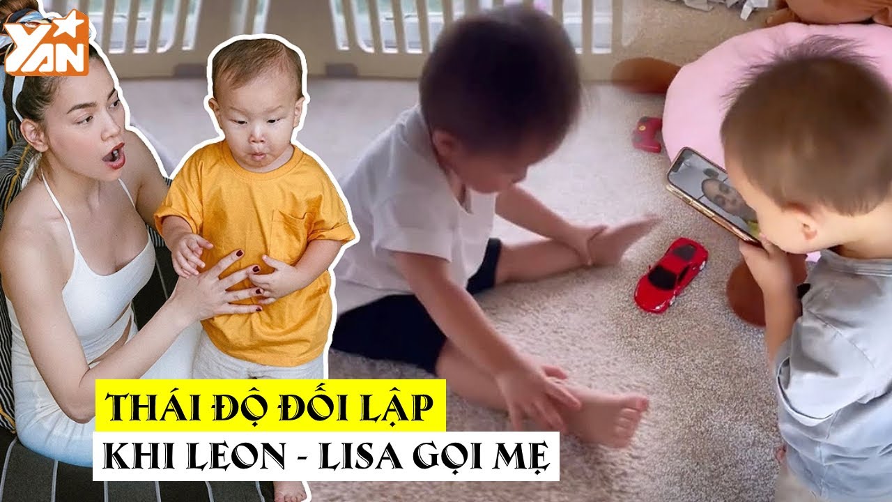 Leon - Lisa có thái độ đối lập khi facetime với mẹ Hà... - youtube