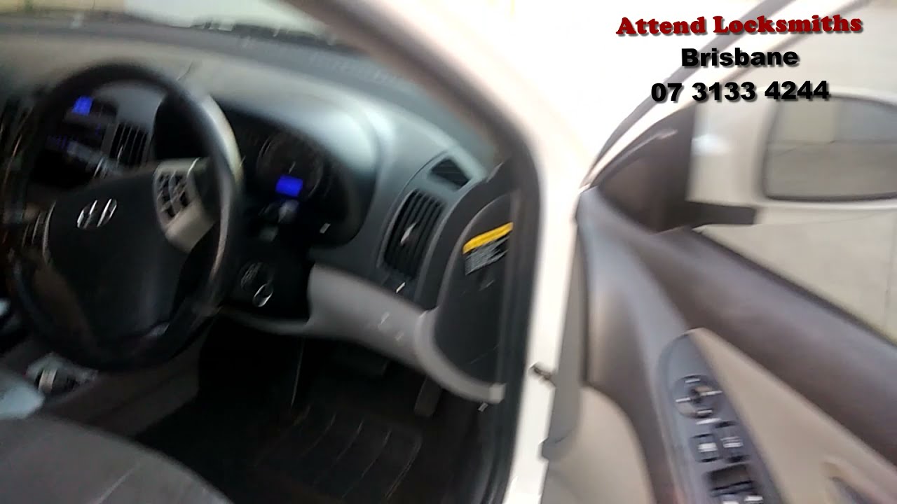 Hyundai Elantra replacement keys By Attend Mobile Locksmiths Brisbane 0413 120 444
