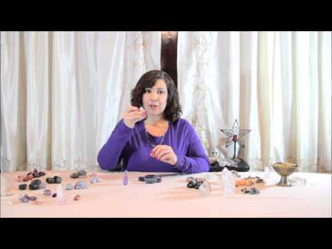 Healing Crystals - Simple Grid for the Third Eye