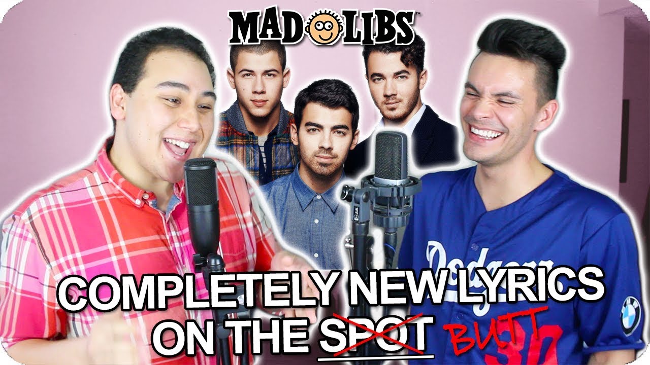 Jonas Brothers - "Sucker" MadLibs Cover (LIVE ONE-TAKE)