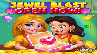Jewel blast fulltime gameplay | carnival tycoon idle games | crack jewel blast screenshot 3