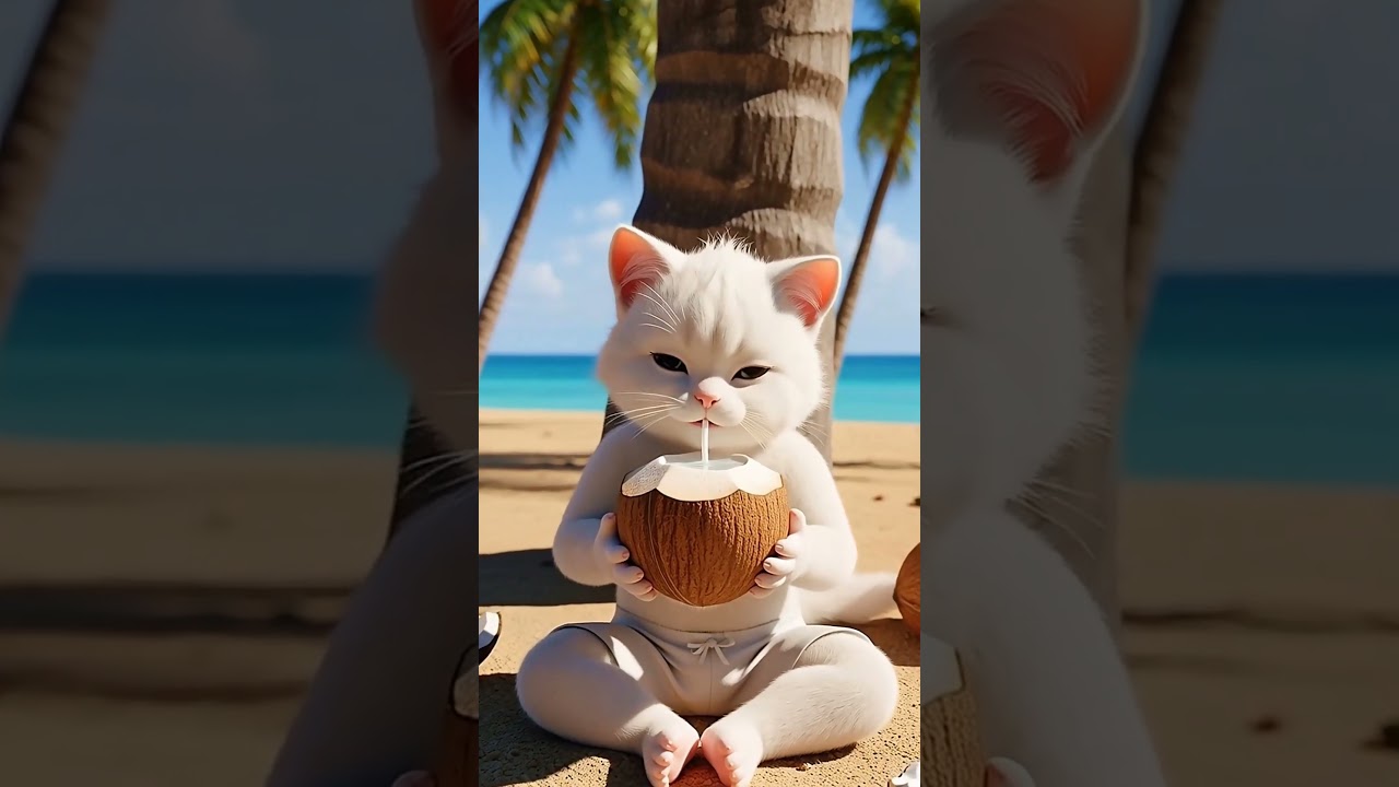 Meow meow sad skng orange fat cat cries at work al day