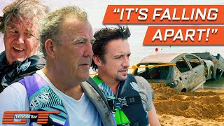 Clarkson, Hammond and May's Car Reef Gets Washed Up in Barbados | The Grand Tour