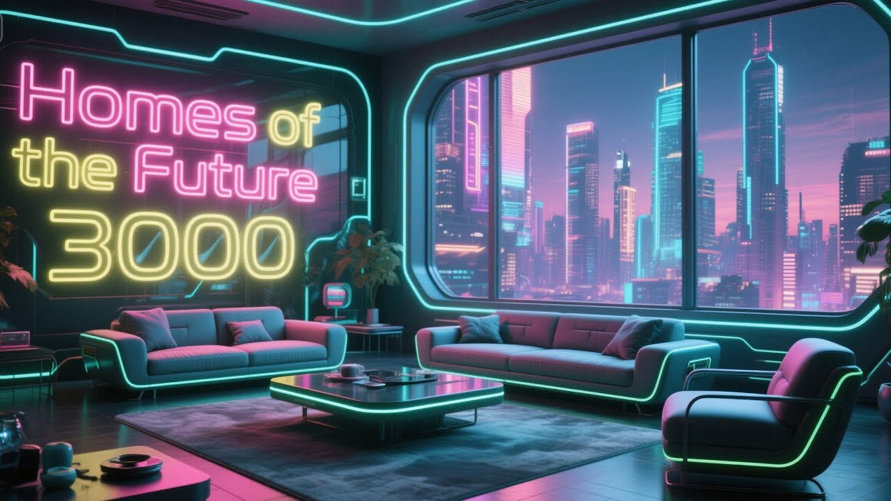 Homes of the Year 3000 | Futuristic Sci-Fi Interiors