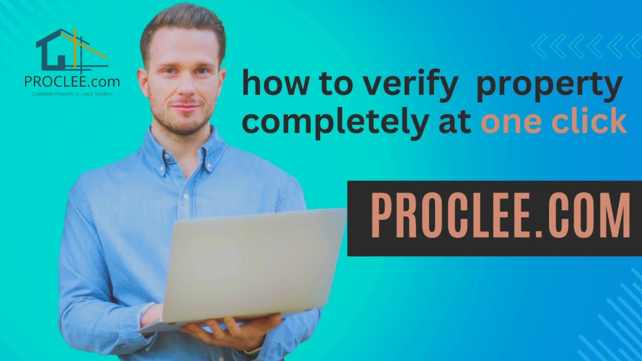 How to use Proclee.com for Property Verification - YouTube