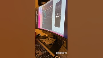 TikTok App in SwiftUI #ai #apple #ios #mobileui #tech #swiftcode #swiftui #tiktokvideo #tiktokviral