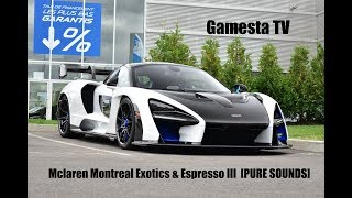 ... here is my coverage for the always awesome cars & coffee event
held by mclaren in montreal qu...
