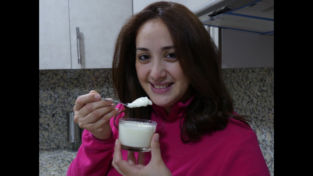 وفينكم يالحدڭات هاهو ياغورت منزلي ساهل ماهل🇲🇦❤️😋