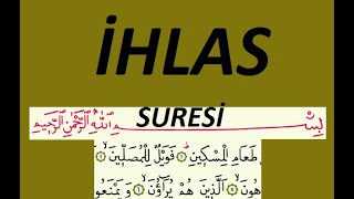 8- İhlas Suresi