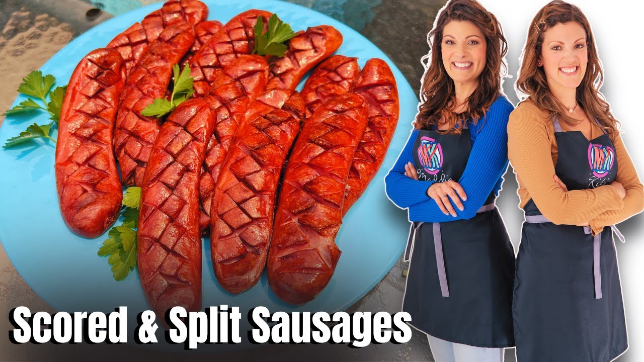 Split & Scored Sausages! No gadgets & SO EASY! YouTube