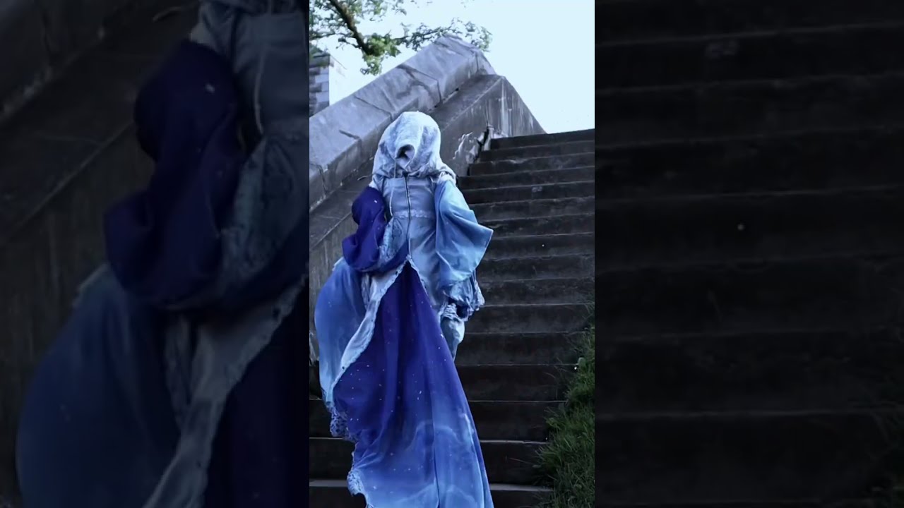Thrift flipping a dress into a fantasy astrologist/sorceress costume ✨🌌👗🧵 (results at the end!)
