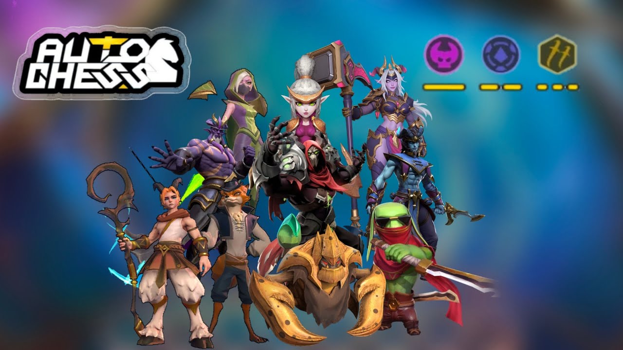 perfect combo 9 assassin, 4 ancestor, 1 demon | auto chess | enjoy