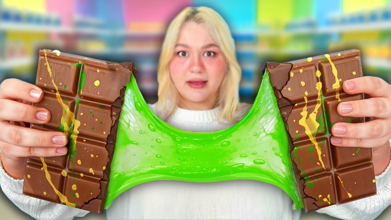 Я превратил вирусную еду в слизь!